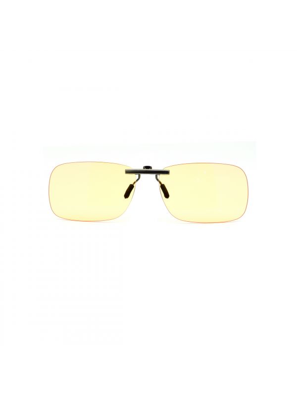 Nachtbril Auto - Overzetbril - Opzetbril Nacht - Clip On - Geel - Gepolariseerd