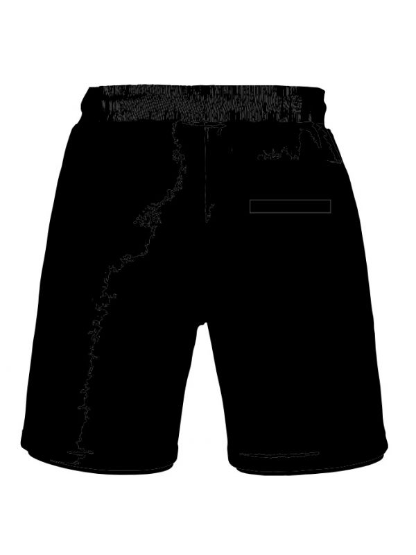 Korte Broek - Short - Sweat Shorts - Zwart - Broek Heren - Heren