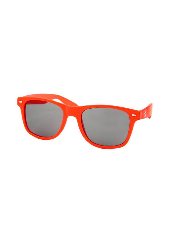 Gekleurde Zonnebril - Oranje Zonnebril - Koningsdag - Oranje Bril - Zwarte Glazen