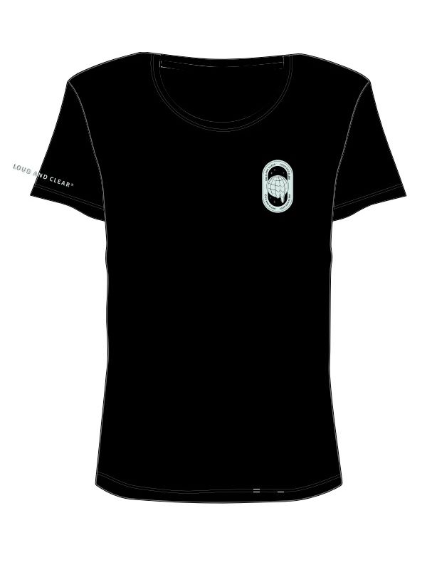 T-Shirt - Shirt - Zwart - Back Print - Rug Opdruk - Heren - Dames