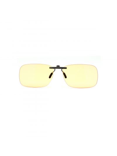 Nachtbril Auto - Overzetbril - Opzetbril Nacht - Clip On - Geel - Gepolariseerd