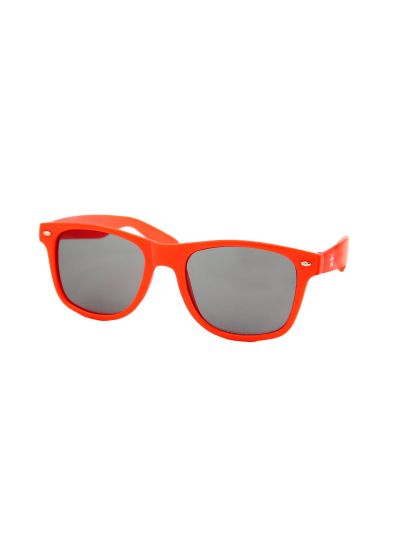 Gekleurde Zonnebril - Oranje Zonnebril - Koningsdag - Oranje Bril - Zwarte Glazen