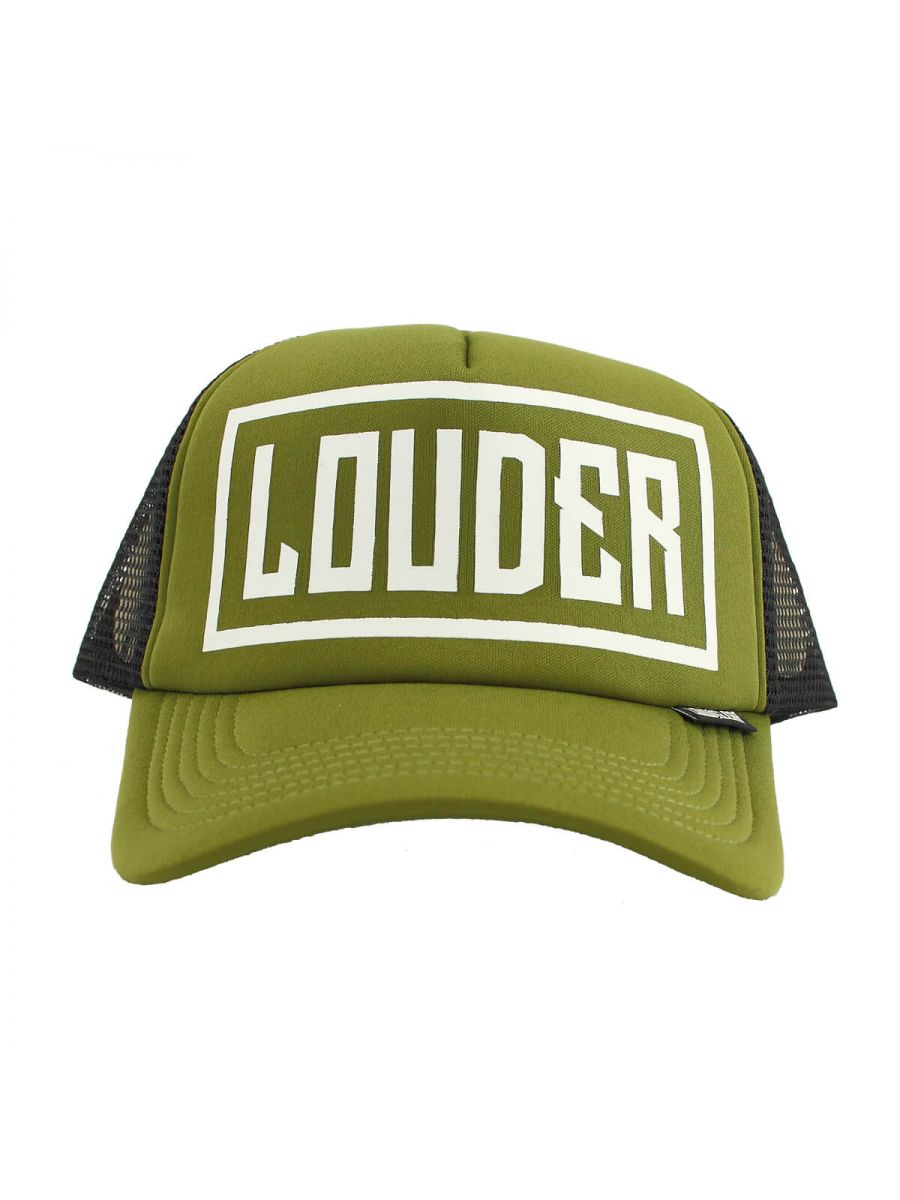 LOUDER Trucker Cap Groen | and Clear