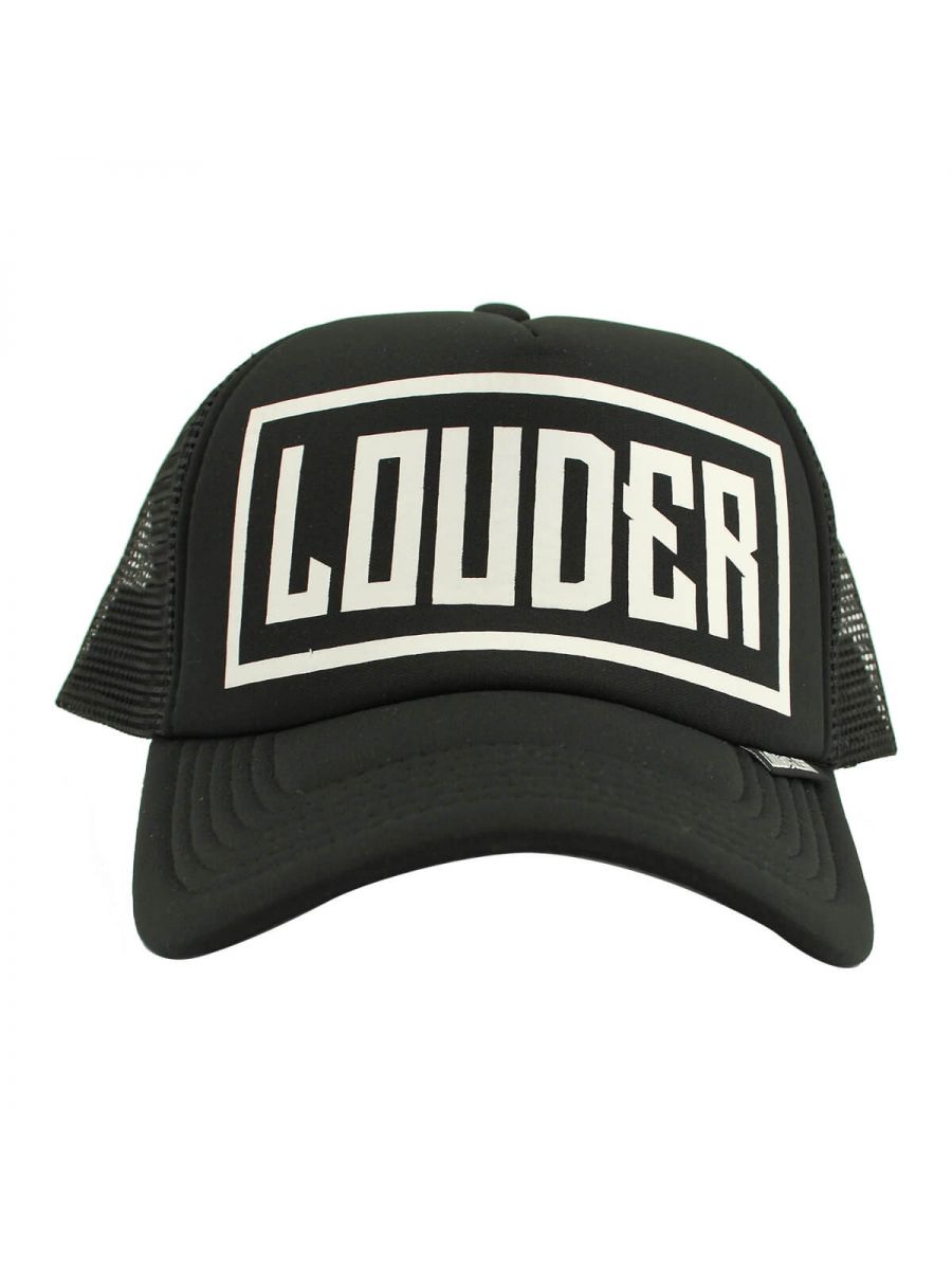 LOUDER Trucker Cap Zwart | Loud and