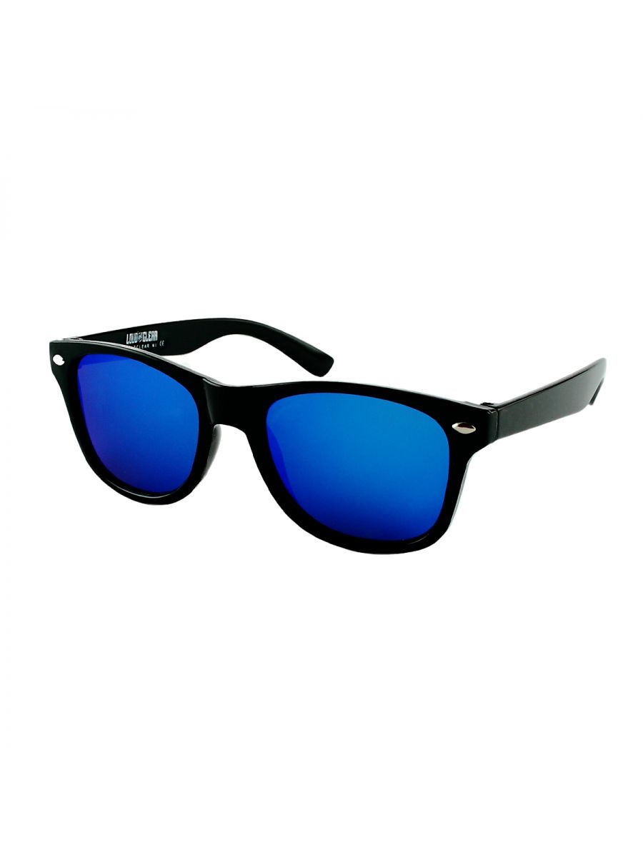 Kinder Zonnebril - Peuter Zonnebril - Baby Jongen - Meisje - Zwart Blauw Spiegelglazen - UV400 Bescherming - 2 t/m