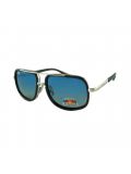 Zilveren Zonnebril - Blauwe Glazen - Gepolariseerd - Polariserend